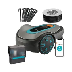 Robot koszący GARDENA Sileno Minimo 500 + Zestaw do konserwacji GARDENA 4067-20