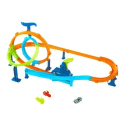 Tor Hot Wheels Stunt Tracks Rajdowy Cyklon JHK73