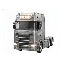 Zdalnie sterowany samochód COIL ciężarówka SCANIA 770S TIR RC 1:10 na pilota srebrna