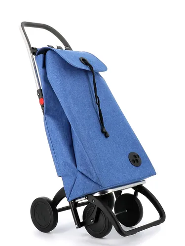 Cărucior pliabil cu 4 roți Rolser I-Max Tweed - albastru