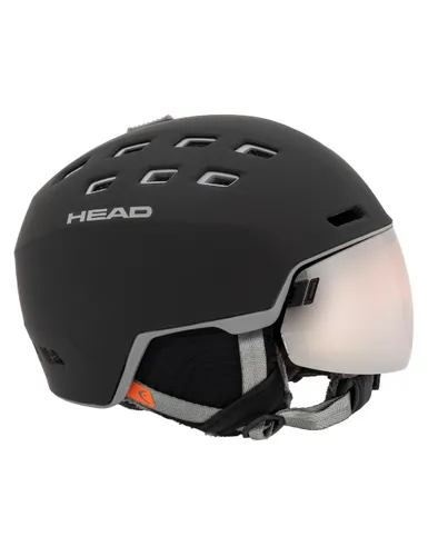 Kask snowboardowy damski z wbudowaną szybą HEAD RACHEL black 2023 - Rozmiar - M/L