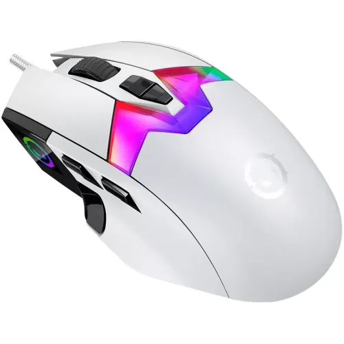 Myszka gamingowa Lorgar MSP80 RGB Biały