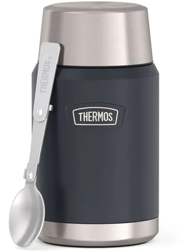 Termos obiadowy z łyżką Thermos Icon Food Jar 0,71 l - granite