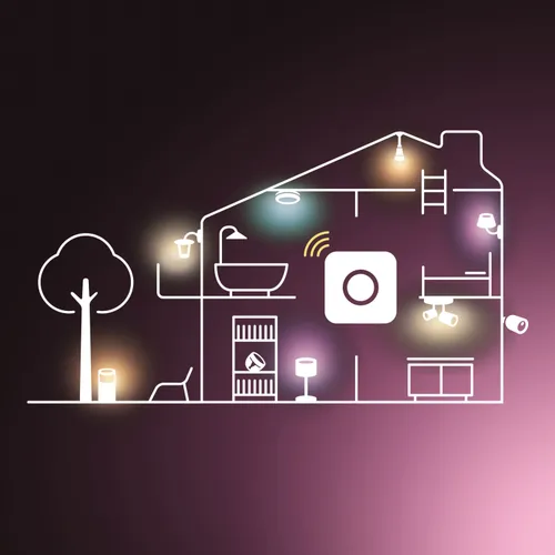 Inteligentna żarówka LED PHILIPS HUE 929003856006 7W E27 Bluetooth, ZigBee (4 szt.)