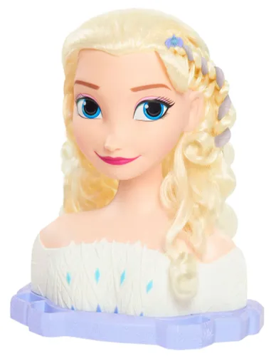 Lalka JUST PLAY Głowa do stylizacji Disney Princess Kraina Lodu Elsa 32796