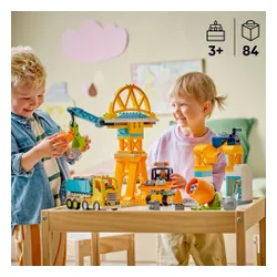 LEGO 10476 DUPLO Plac budowy z pojazdami 3 w 1