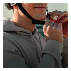 Kask rowerowy CECOTEC Brainguard Flash Czarny Miejski z lampką (rozmiar S/M)