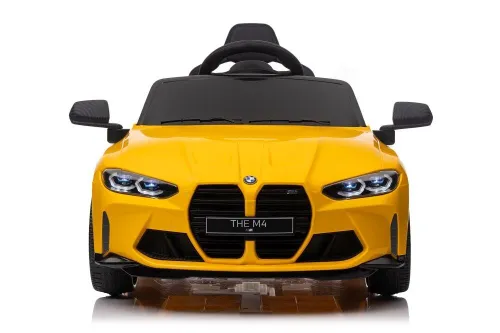 Auto Na Akumulator Bmw M4 Samochód Elektryczny Dla Dzieci Pilot LED Skóra