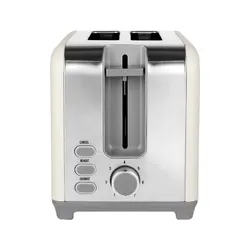 Toster VINTAGE CUISINE Retro Chromowany Kremowy