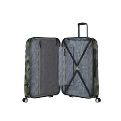 Walizka duża American Tourister Wavebreaker Disney - Donald Duck camo