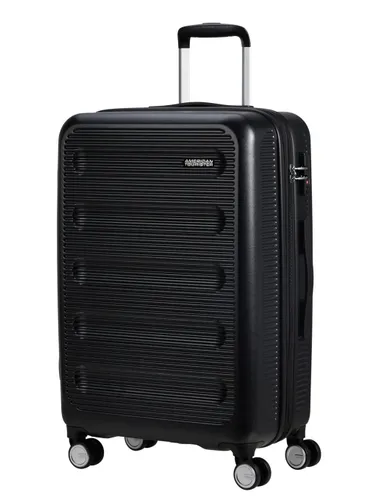 Walizka średnia poszerzana American Tourister Astrobeam - storm black