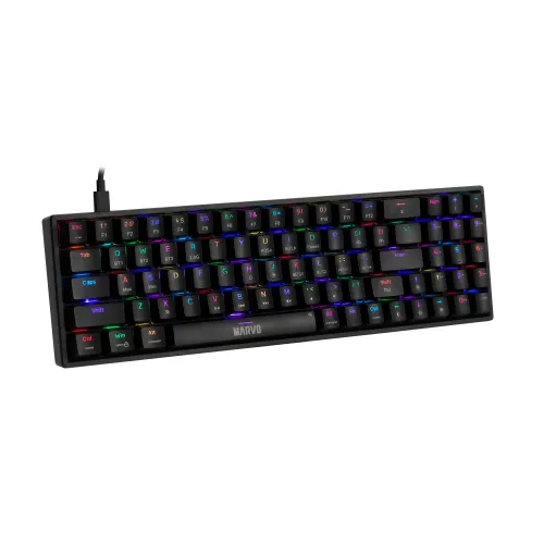 Klawiatura mechaniczna Marvo KG956W Shogo 78 Czarny