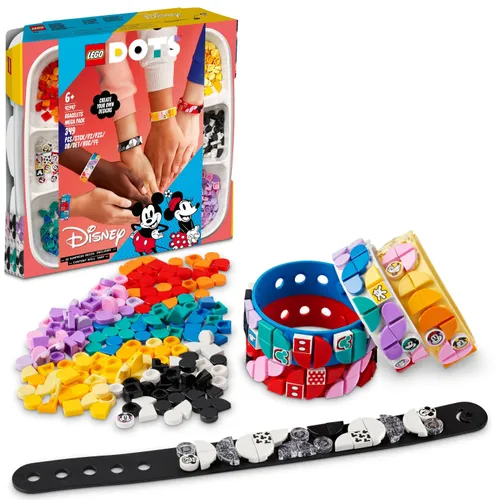 LEGO 41947 DOTS Miki i przyjaciele - mega zestaw bransoletek