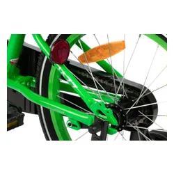 Rower dziecięcy KARBON Jazz 18 cali dla chłopca Zielony