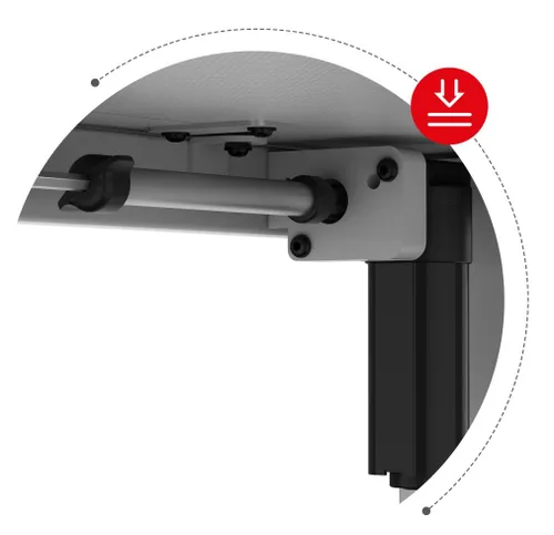 Biurko gamingowe HUZARO Hero 7.9 Biały