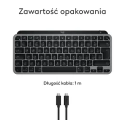 Klawiatura LOGITECH MX Keys Mini for Mac Szary