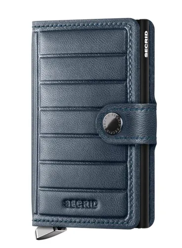 Кошелек Secrid Premium RFID Miniwallet Emboss Lines - teal