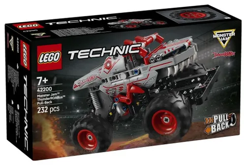 LEGO Technic 42200 Monster Jam ThunderROARus z napędem typu pull-back