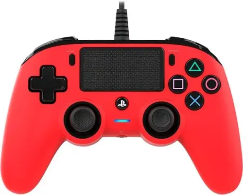 Pad Nacon Compact Controller do PS4 Przewodowy Czerwony