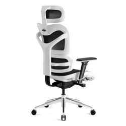 Fotel DIABLO CHAIRS V-Commander Biało-czarny