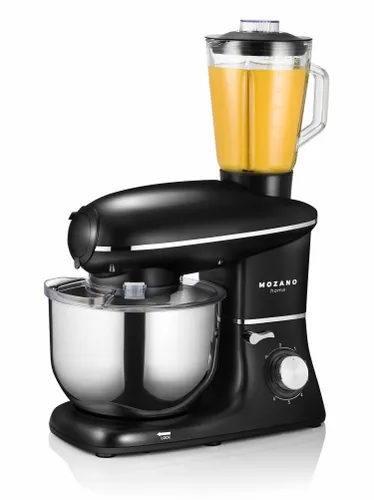 Robot kuchenny planetarny MOZANO Rob 02 1400W z blenderem kielichowym Czarny
