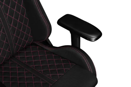 Fotel YUMISU 2050 Magnetic Czarno-różowy
