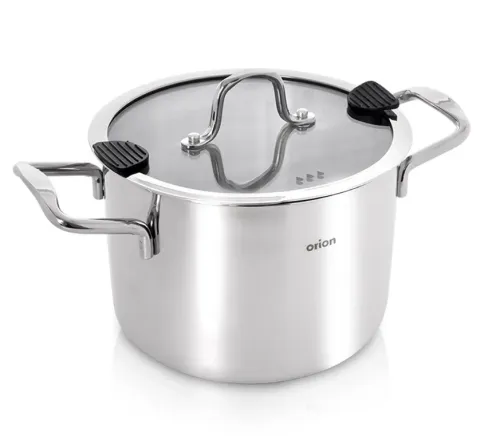 Garnek ze stali nierdzewnej z pokrywką VENICE 2,3 l