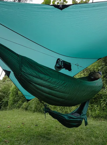 Podpinka hamakowa Ticket To The Moon Moonquilt PRO 650 - green