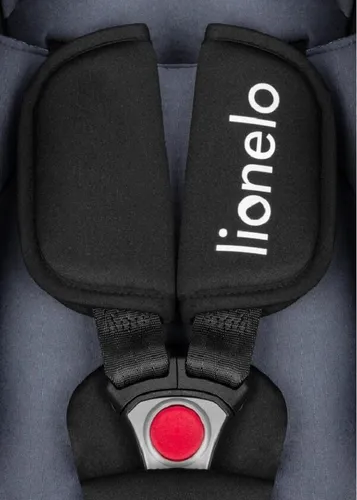 Fotelik samochodowy LIONELO Astrid i-Size z bazą Isofix 40-87 cm (0-13 kg) Czarno-szary