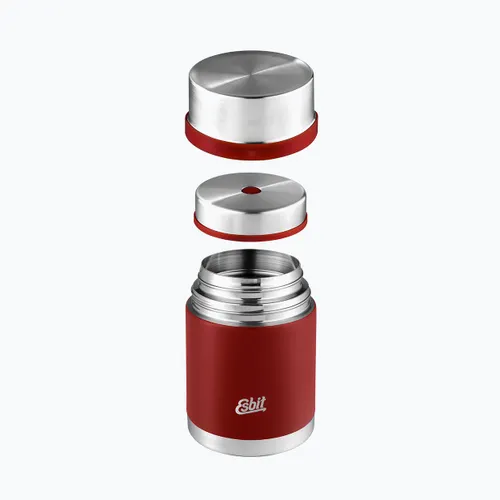 Termos na żywność Esbit Sculptor Stainless Steel Food Jug 1000 ml burgundy