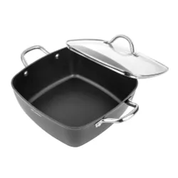 Garnek aluminiowy z pokrywką FLORINA NELIO 6,1 l