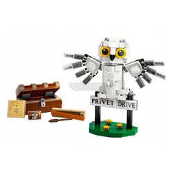 LEGO HARRY POTTER 76425 HEDWIGA Z WIZYTĄ NA UL. PRIVET DRIVE 4 klocki +7lat