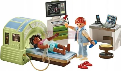 PLAYMOBIL ACTION HEROES 71618 PACJENT REZONANS zestaw dla dzieci +4 lata