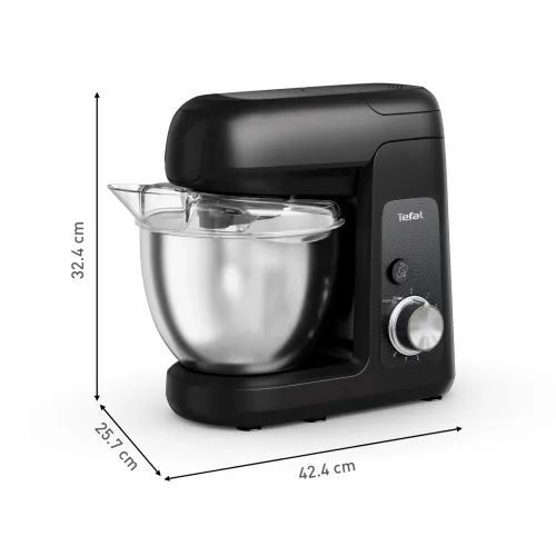 Robot planetarny Tefal Bake Partner QB525838 1100W Maszynka do mielenia Szatkownica Blender kielichowy