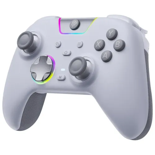Pad EasySMX X05Pro do Nintendo Switch, PC Bezprzewodowy Biały + Stacja dokująca