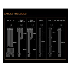 Zasilacz ASrock Challenger CL-750B 750W 80+ Bronze Czarny