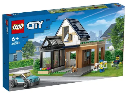 LEGO City 60398 aile evi ve elektrikli araç