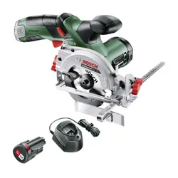 Pilarka tarczowa BOSCH UniversalCirc 12 06033C700 + Akumulator BOSCH 1600A01L3D 1.5Ah 12V + Ładowarka