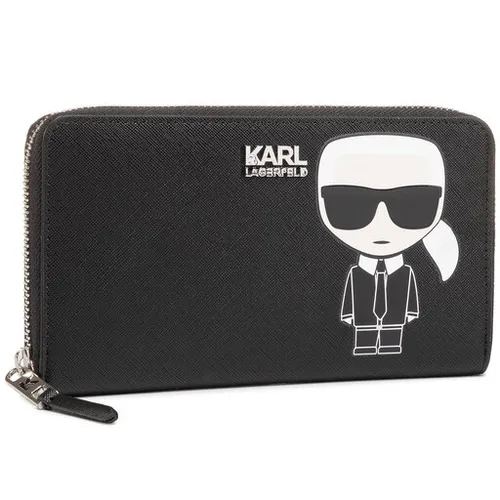 Büyük Kadın Cüzdan KARL LAGERFELD 201w3203 Siyah