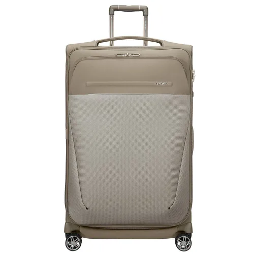 Большой расширяемый чемодан Samsonite B-Lite Icon - dark sand