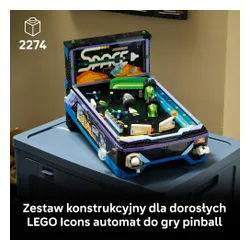 LEGO 11374 Icons Automat do gry pinball