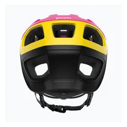 Kask rowerowy POC Cularis Pure rhos red matt/citrine yellow matt