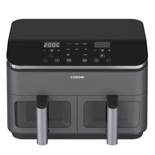 Air fryer Cosori Dual Basket 1750W 8,5l Aplikacja mobilna