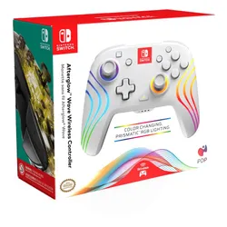 PDP Afterglow Wave Pad для Nintendo Switch-беспроводной-белый