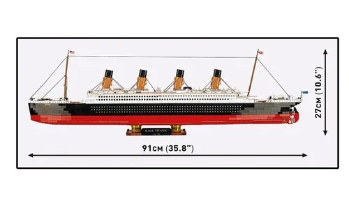 Cobi Klocki Klocki R.M.S Titanic 3260 klocków
