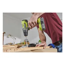 Wiertarko-wkrętarka RYOBI ONE+ R18DD5-0 + Akumulator RYOBI RC18150-250 5Ah 18V + Ładowarka