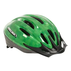 Kask rowerowy HUFFY Minecraft Zielony dla Dzieci (rozmiar S/M)
