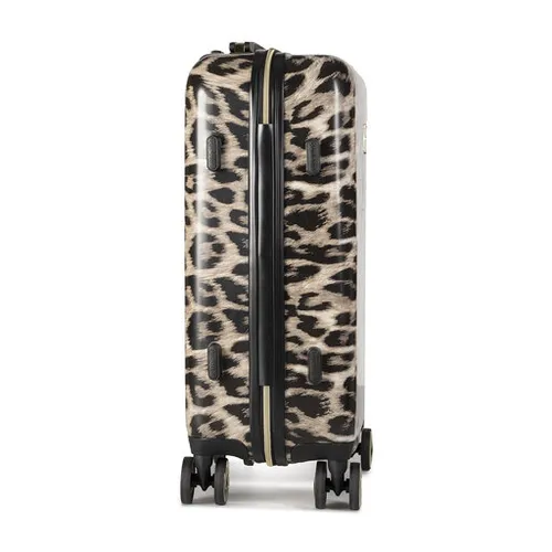 Маленький жесткий чемодан Puccini Beverly Hills ABS015C 6 Leopard / Lamprd / Bez