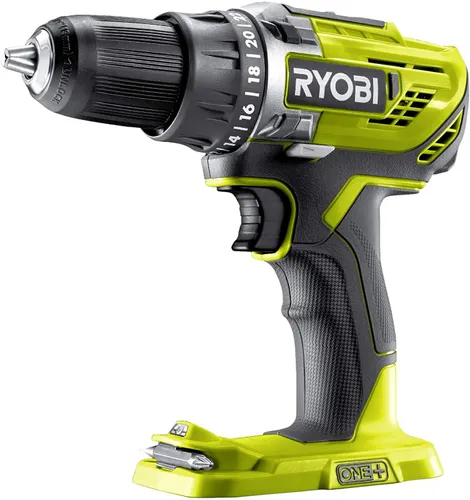 Wiertarko-wkrętarka RYOBI ONE+ R18DD3-0 + Akumulator RYOBI RC18120-150 5Ah 18V + Ładowarka