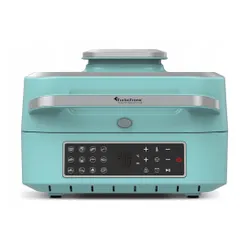Air Fryer Frytkownica beztłuszczowa TURBOTRONIC TT-AG700 Turkusowy 5.5l cyfrowy panel sterowania